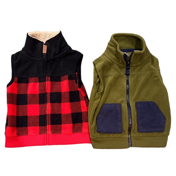 Carter's Other - EUC TWO 12 month Carter’s Vests